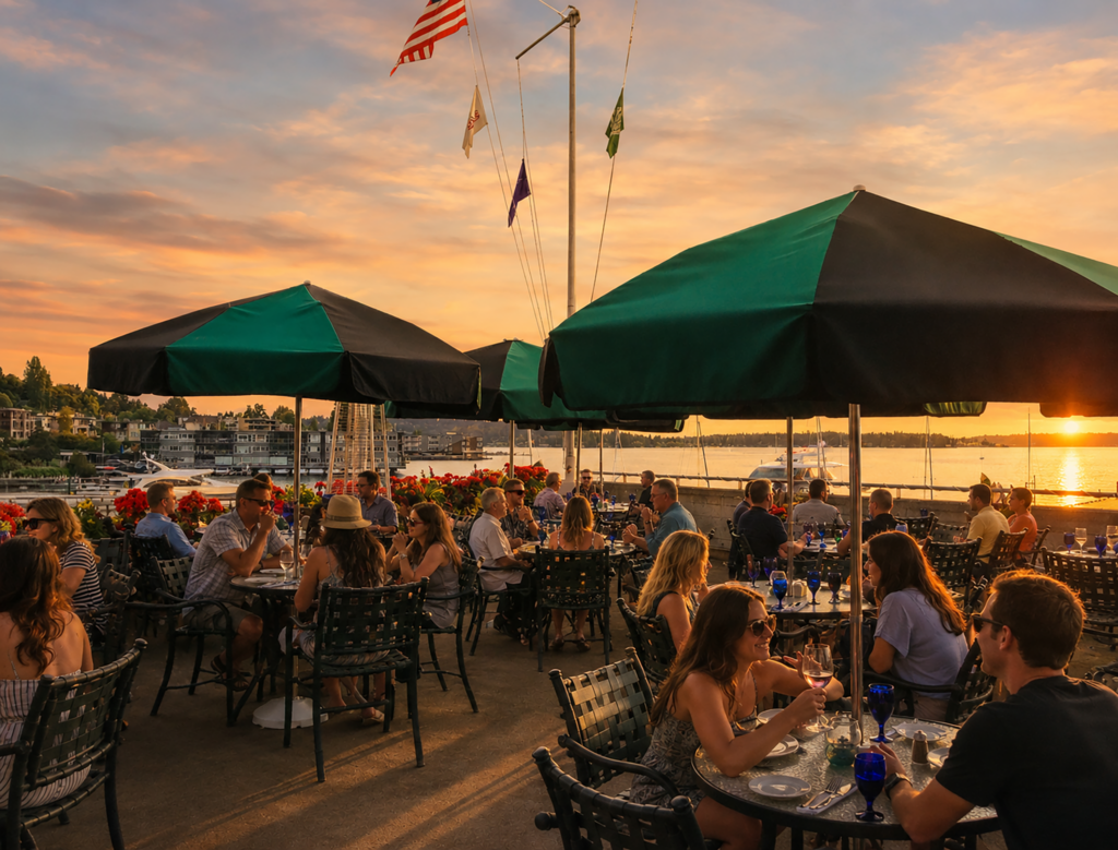Kirkland Patio Sunset